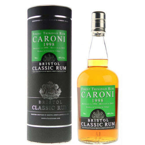 Rum Finest Trinidad Caroni 1998 Bristol Classic Rum (70CL, 54.6% Vol.)