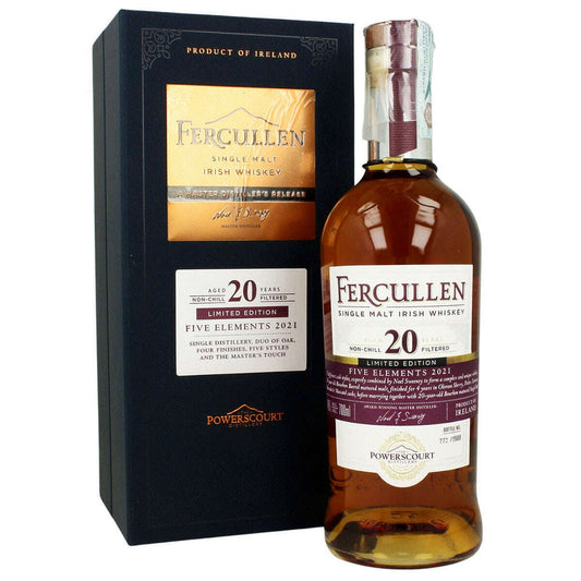 POWERSCOURT WHISKY FERCULLEN 20 YO FIVE ELEMENTS (70CL, 46.0% Vol.)