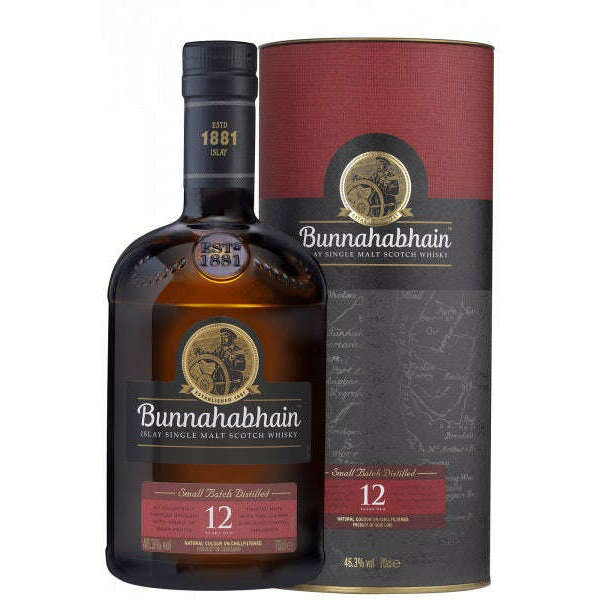 Whisky Bunnahabhain 12 years old Islay Single Malt Scotch (70CL, 46,3% Vol.)