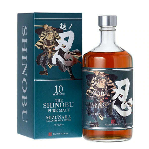 Shinobu 10 Years Old Pure Malt Whisky Mizunara Finish (70CL, 43.0% Vol.)