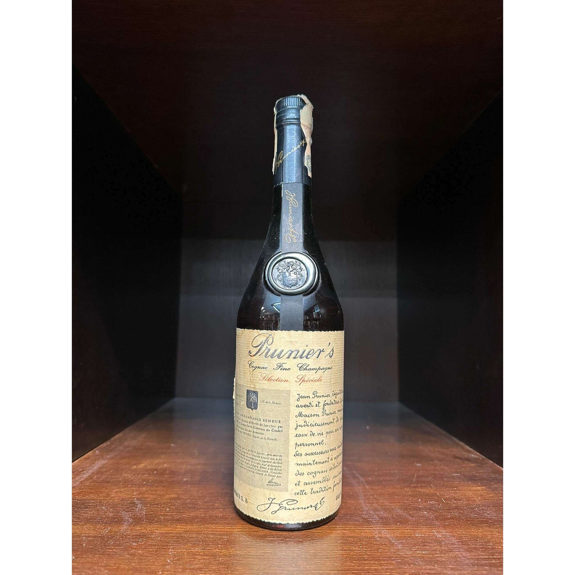 COGNAC PRUMIER'S FINE CAMPAGNE Selection Special 70CL