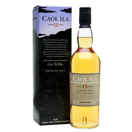 Caol Ila Unpeated 15 Anni Whisky (70CL, 60.4% Vol.)