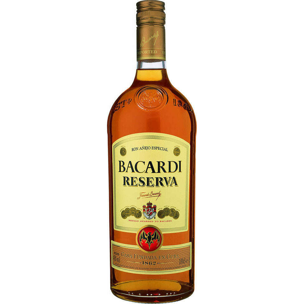 Bacardi reserva 1 litro