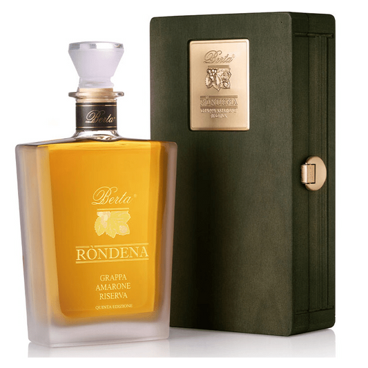 BERTA DISTILLERIE RONDENA Grappa Invecchiata Amarone Riserva VI Edizione (70CL, 43.0% Vol.)