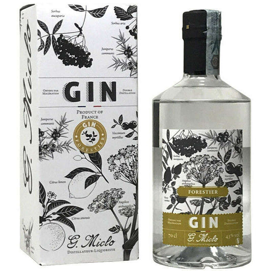 GIN FORESTIER - DISTILLERIA MICLO (70CL, 43.0% Vol.)