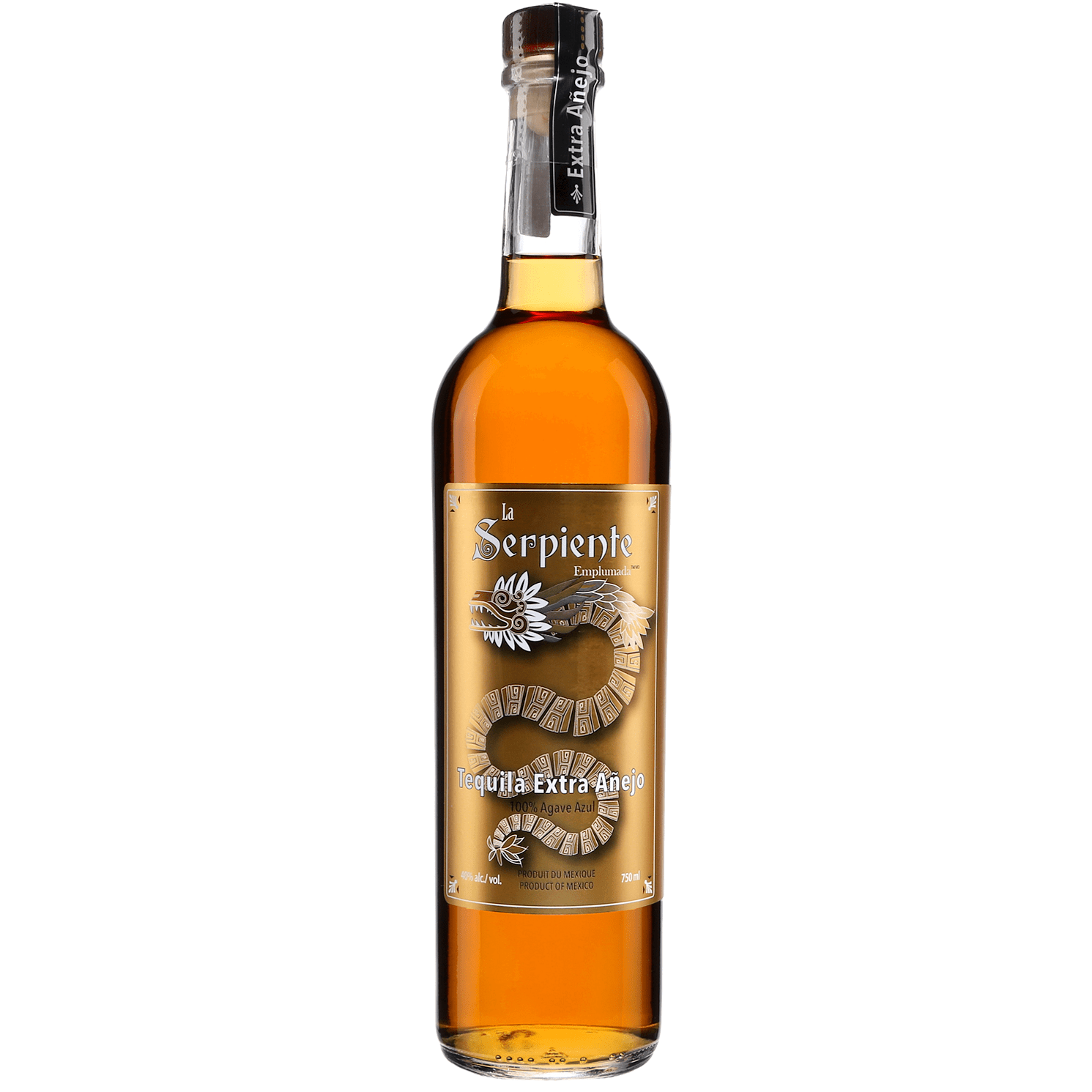 La Serpiente Emplumada Extra Anejo (70CL, 40.0% Vol.)