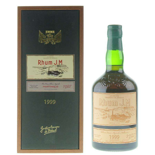 JM - Annata 1999, etichetta in pelle 15 anni, rum agricolo invecchiato AOC 70cl 42,5 ° - Martinica