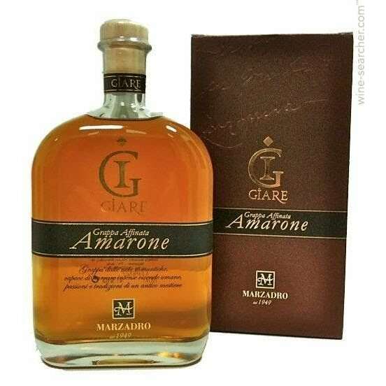 Marzadro Grappa Giare Amarone riserva 41% vol - 700 ml