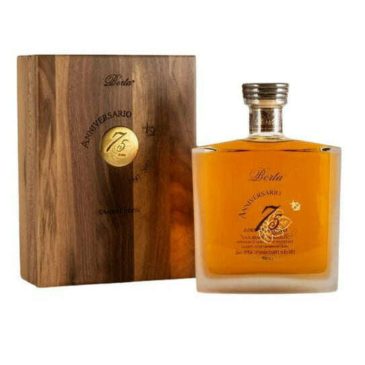 Berta Distillerie Grappa Riserva Anniversario 75 Anni 1947-2022  Magnum (1.5LT, 43.0% Vol.)