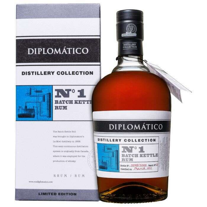 Diplomatico N°1 Batch Kettle Rum Limited Edition (70CL, 47.0% Vol.)