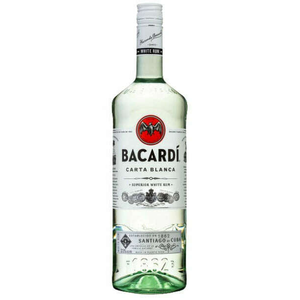 Rum Bacardi Carta Blanca (1LT, 37.5% Vol.)