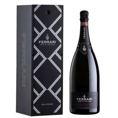 Ferrari Maximum Blanc de Blancs Jeroboam (cassa legno) 3 Litri