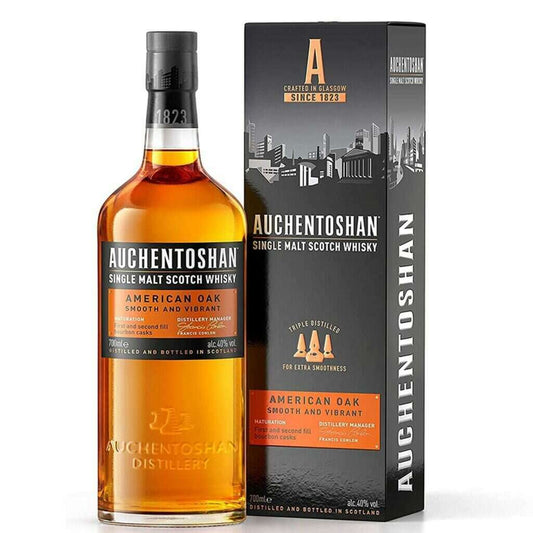 Whisky Auchentoshan Single Malt Scotch American Oak (70CL, 40.0% Vol.)