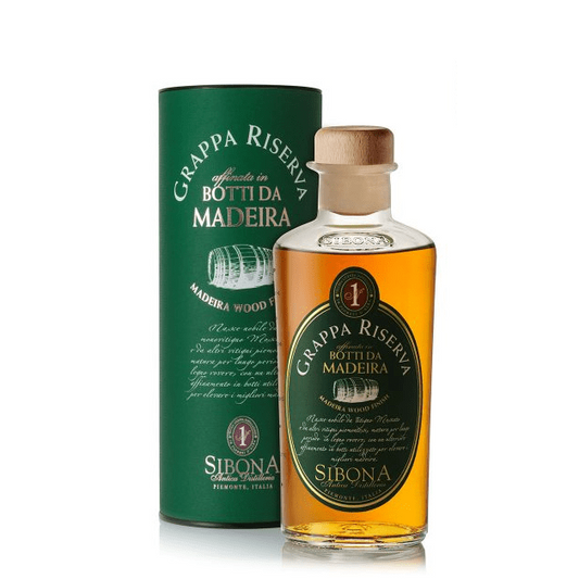 Sibona Grappa Riserva botti di Madeira (0.5L, 44% Vol.)