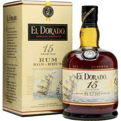 Rum Demerara Special Reserve 15 Years El Dorado (0.7L, 43.0% Vol.)