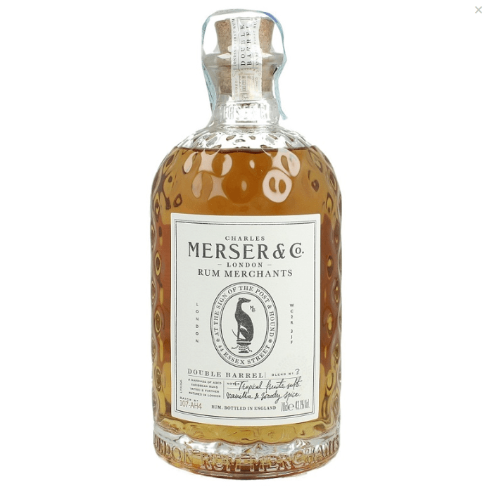 Merser & Co. Double Barrel Rum (70CL, 43.1% Vol.)