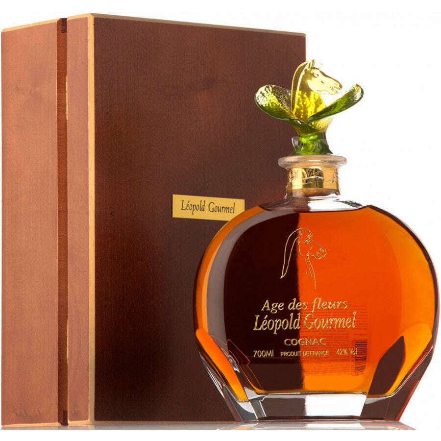 Cognac age des fleurs leopold gourmel