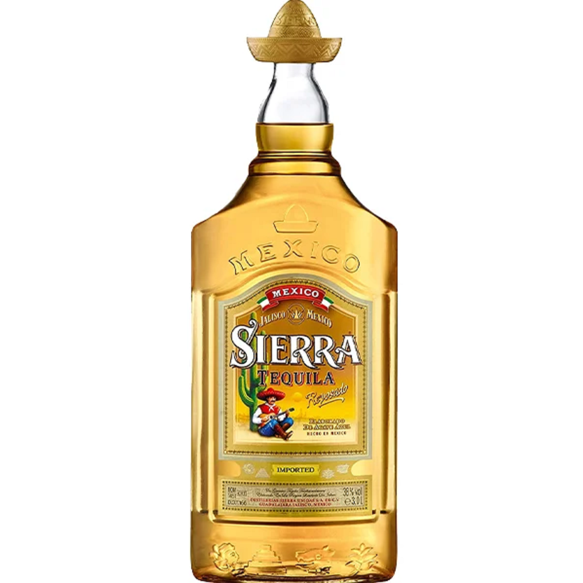 TEQUILA Sierra Reposado (70CL, 38.0% Vol.)