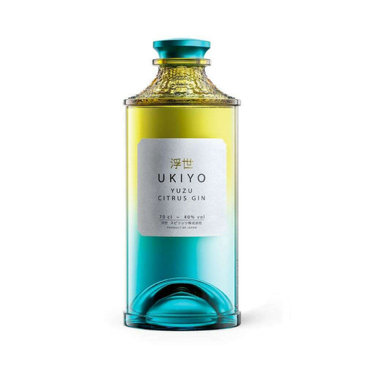 Gin Ukiyo Japanese Yuzu Citrus Gin (70CL, 40.0% Vol.)