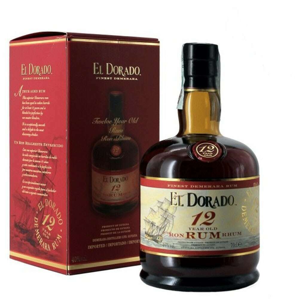 Rum El Dorado Demerara 12 Anni (0.7L, 40% Vol.)