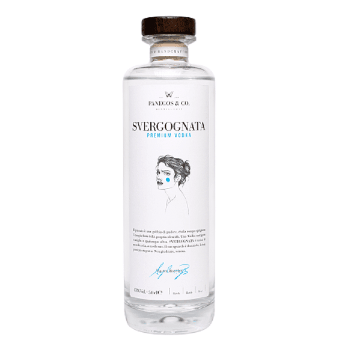 PANEGOS DISTILLERIE SVERGOGNATA PREMIUM VODKA Panegos & Co. (70CL, 43.0% Vol.)