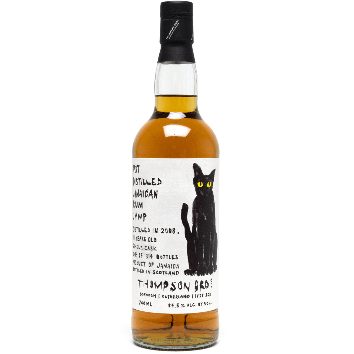 THOMPSON BROS - JMWP WORTHY PARK POT STILL 2008 14 YO (70CL, 54.5% Vol.)