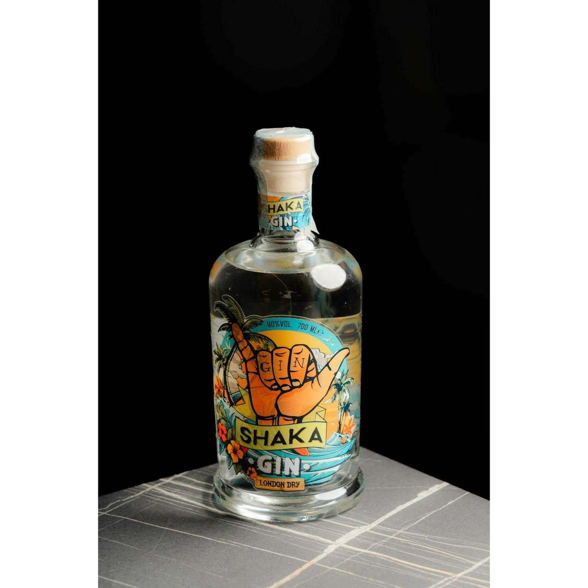 GIN SHAKA LONDON DRY (70CL, 40.0% Vol.)