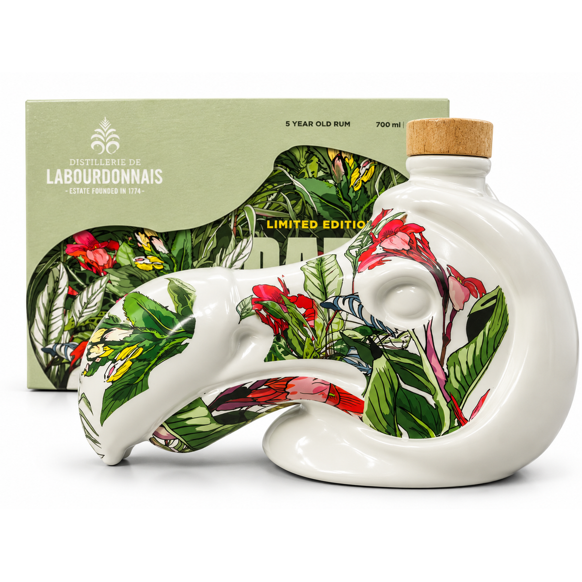 Labourdonnais Raph The Dodo Sauternes Casks Rum 42% 0,70 L, bottiglia e confezione